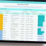 Template for project management plan